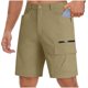 thumbnail image 3 of Ceisia Men's All-Season Water-Repellent Casual Loose Gift Sportswear - Breathable Button Zippered Multi-Pocket Outdoor Shor ts, 3 of 6
