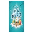 thumbnail image 2 of Bradem Summer Oversized Cotton Beach Towel, 60x28 In, Cute Cartoon Print Beach Blanket, Extra Large Microfiber Quick-Drying Pool Towel, Summer Gifts for Women, 2 of 9