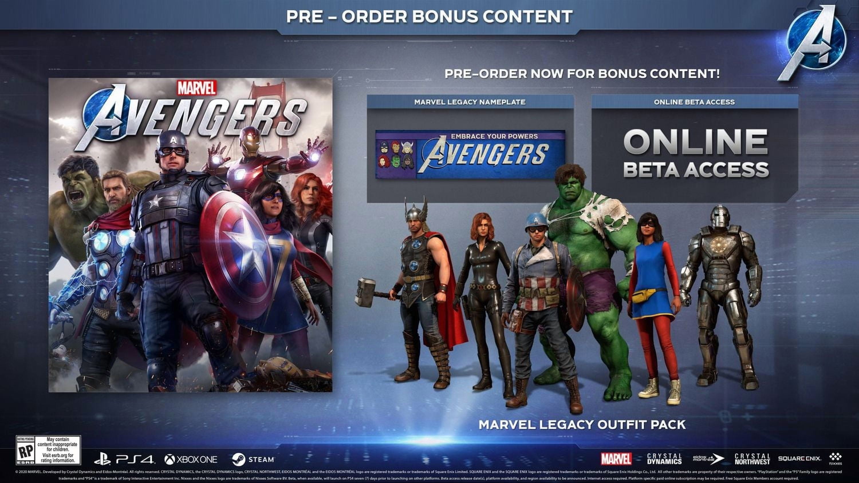 Jeu vidéo Marvel's Avengers pour PlayStation 4