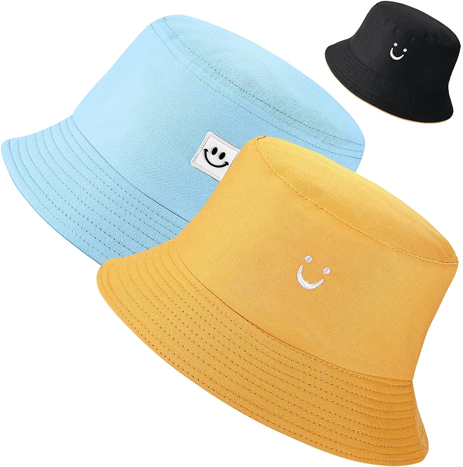 Bucket Hat Tie Dye Cotton Portable Foldable Travel Beach Sun Hat Outdoor Fisherman Cap 