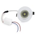 thumbnail image 2 of Foco de techo LED COB de aluminio, empotrable, para decoración de interiores, con orificio de 69 mm, 3 W, 110 V, blanco cálido., 2 of 12