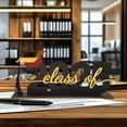 thumbnail image 5 of Ongmies Black & Gold Graduation Table Decorations | Class of 2025 Wooden Centerpieces & Photo Prop | Graduation Sign for Party Decor, 5 of 8