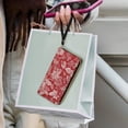 thumbnail image 3 of Womens Wallet Bifold Ladies Cluth Bag Wristlet Wrist Strap Long Purse Red Design, 3 of 6