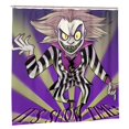 Beetlejuice Betelgeuse Shower Curtain Bathroom Shower Curtains Quick