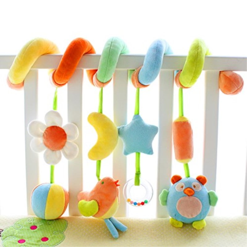 Children Baby Music Bell Soft Sense Educational Hand Plush Fun Toys S3 
