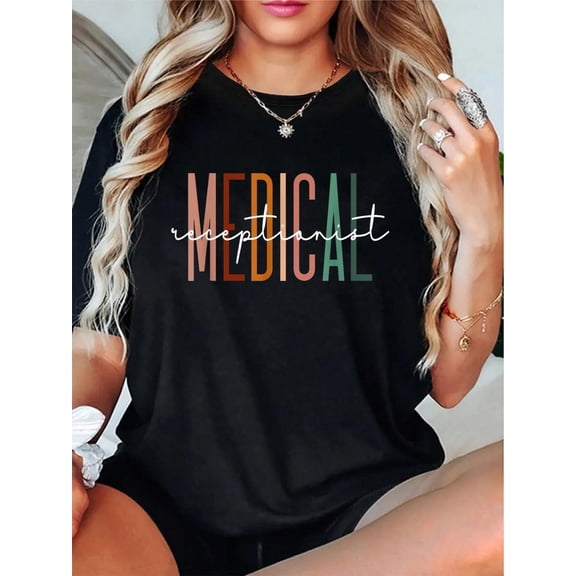 Medical Receptionist Medical SecretaryAppreciation T-Shirt