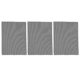 thumbnail image 1 of Set of 3 non-stick mesh barbecue mats (33 x 40 cm), 1 of 4