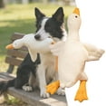 thumbnail image 6 of 35.43" Massive Plush Goose Dog Toy an Extra-Long-Lasting, Chew-Resistant Buddy for Energetic Dogs, Good for Solo Play and Comfort, 6 of 10