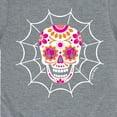 thumbnail image 3 of Barbie - Dia De Los Muertos Skull - Toddler And Youth Short Sleeve Graphic T-Shirt, 3 of 5