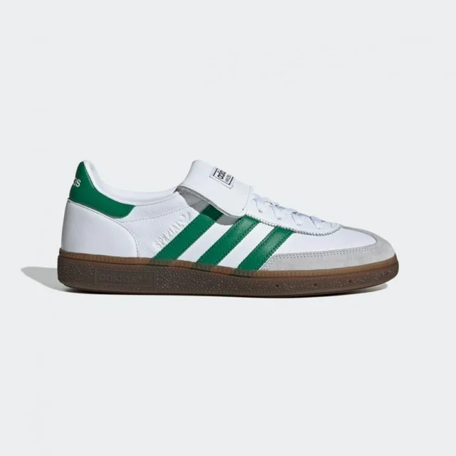 Adi-das Originals Handball Spezial IH0368 White/Green Men's Women's Sneakers