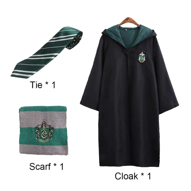 Traje de estilo académico con capucha Ropa de fiesta infantil de estilo simple (L verde)