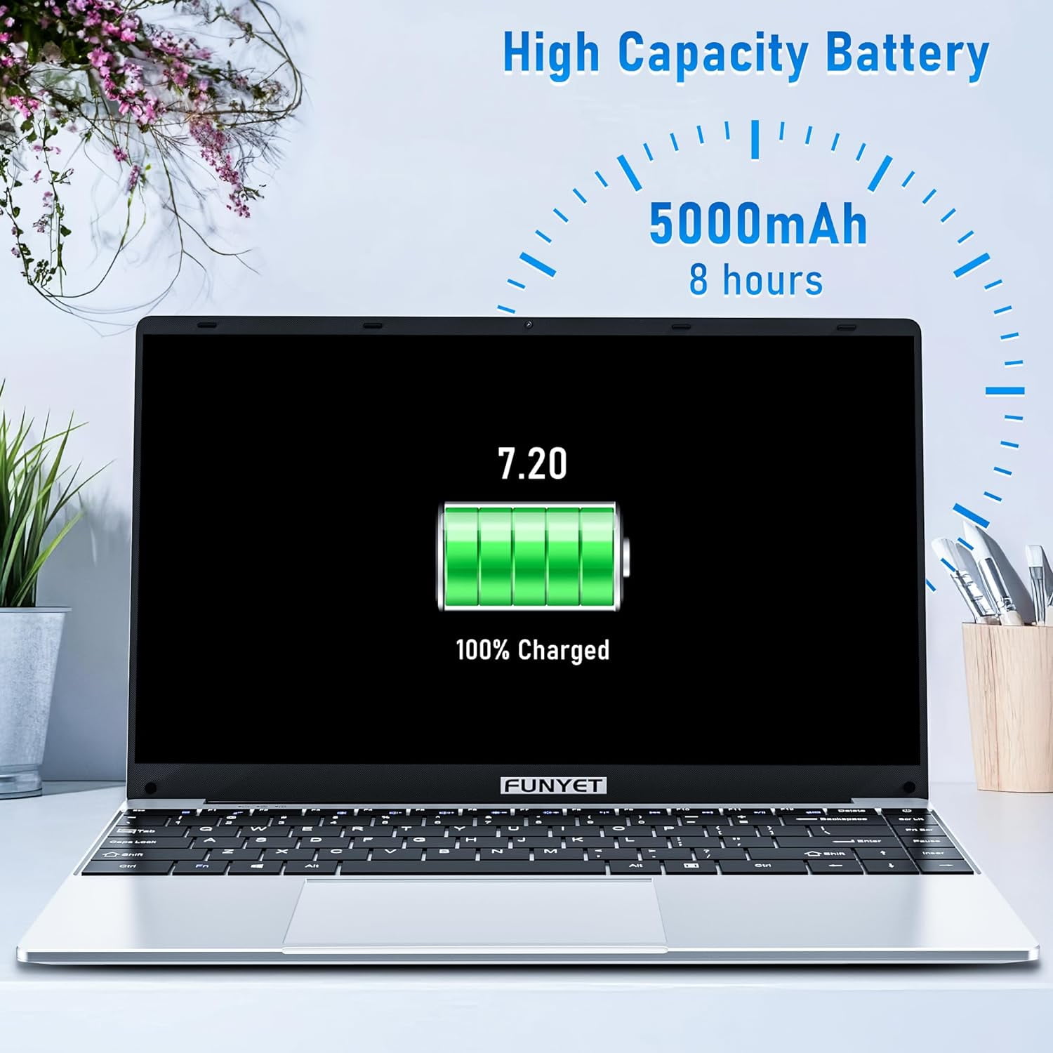 Chheart 14 Inch Gaming Laptop, Laptop Computer Windows 11 Pro, 16GB RAM 512GB SSD, Intel 11th Gen N5095 Processor(up to 2.9 GHz), FHD 1920 x 1080, BT 4.2