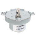 thumbnail image 2 of Noref Transmission Parts,150RPM Gear Motor,DC12V Gear Motor Self Locking Micro Speed Reduction Transmission Parts With M4 Hole 150RPM, 2 of 8