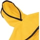 thumbnail image 5 of Poncho para perro impermeable con capucha amarillo para perros y cachorros pequeños a grandes JAMW Sencillez, 5 of 5
