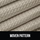 thumbnail image 4 of Cortina de ducha GORILLA GRIP Waffle 180 x 200 cm, tela beige, 4 of 8