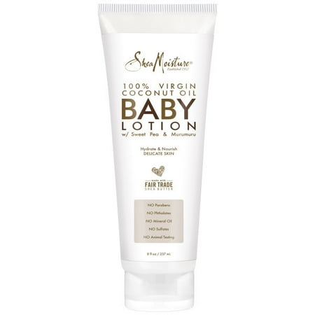 UPC: 0764302224044 | SheaMoisture 100% Virgin Coconut Oil Baby Lotion 8 fl oz