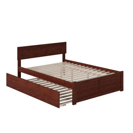 Lit Plateforme Orlando avec Panneau Plat et Pied de Lit an