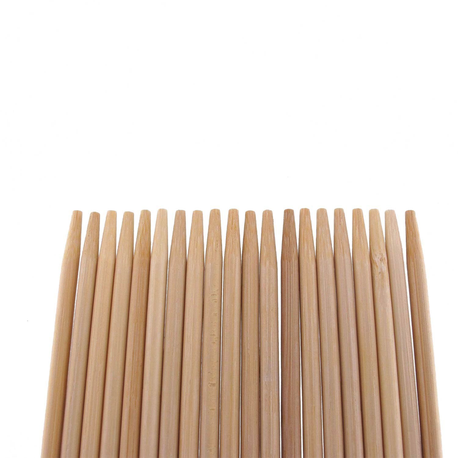 BLUE TOP Bamboo Marshmallow Grilling Sticks Smores Skewers 19.7 Inch 5mm Thick 60 PCS Extra Long Heavy DutyWooden Skewer BBQ Hot Dog Skewer,Great for Camping,Parties,Weddings and Plant Stakes. 