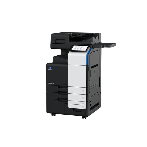 Restored Konica Minolta bizhub 360i Monochrome Laser Multifunction Printer Copier Scanner 36 PPM Duplex Network 10.1" Touchscreen