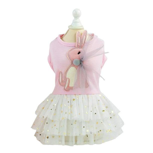 Vestido De Moda Para Perros Con Fácil Uso, Ropa Cómoda De Algodón Para Exteriores
