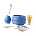 thumbnail image 1 of Kits de Matcha con 5 piezas y herramientas japonesas para amantes del té Azul, 1 of 9