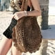 thumbnail image 5 of Bolsos de paja para mujer, bolsos de paja redondos tejidos a mano, bolsos de mano grandes para playa de verano, bolso de hombro con asa tejida, 5 of 6