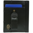thumbnail image 5 of Alpine Swiss Double Diamond Mens RFID Money Clip Minimalist Front Pocket Wallet, 5 of 5
