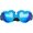 Blue, variant on Heart Shaped Sunglasses Fashion Ski Goggles Colorful Oversize Love Glasses for Women Men Fun Eyeglass