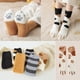 thumbnail image 3 of Minnieouse 1 par de calcetines cálidos de invierno calentador de pies para dormir clima frío Unisex medias zapatillas calzado calcetín Type3 NO3, 3 of 5