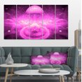thumbnail image 1 of Bright Purple Infinite World - Floral Canvas Art Print, 1 of 4