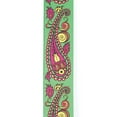 thumbnail image 2 of D'Addario Joe Satriani Guitar Strap, Paisley Green, 2 of 3