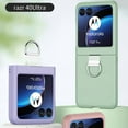 thumbnail image 3 of Nalacover Case for Motorola Razr 40 Ultra Slim Case with Ring, Hard PC & Comfortable Skin Feel, Anti-Drop Non-Slip Full Protection Phone Case Designed for Motorola Razr 40 Ultra, Blue, 3 of 7