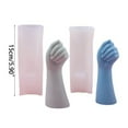 thumbnail image 2 of YIEMEEN Flower Vase Silicone Candle Mold Human Gesture Scented Candle Resin Epoxy Mould, 2 of 9