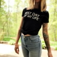 thumbnail image 3 of Best Day Of My Life Crew Neck T-Shirt Boot Socks 456123, 3 of 6