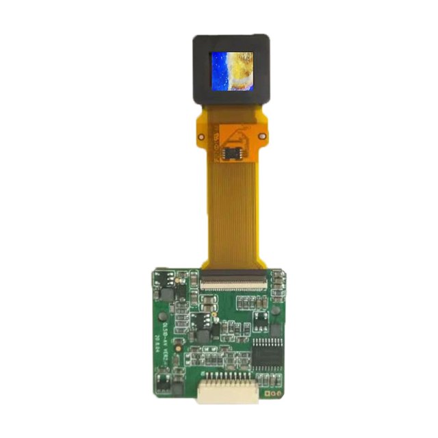 0.5 inch Micro OLED Display Screen 1024x768 resolution with CVBS Baord for AR VR Goggles