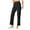 Black, variant on Quinlirra Women's Pants with Casual Pants For Women Casual Loose Straight Leg Wide Leg Cropped Jeans Pant Pockets Trouser Jeans