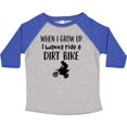 thumbnail image 3 of Inktastic Motocross Dirt Biking Future Dirt Biker Boys or Girls Toddler T-Shirt, 3 of 5
