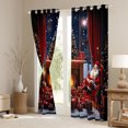 thumbnail image 3 of Castle Fairy Santa Claus Boy Girl Blackout Curtains Set of 2 (52x84 Each),Merry Christmas Window Curtains,Xmas Festival Theme Curtains and Drapes,Microfiber Bedroom Decor, 3 of 6