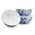 thumbnail image 2 of Ocean Pattern Set of 3 - Mixing Bowls Golden Rabbit Enamelware, 2 of 4
