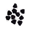 thumbnail image 6 of 10PCS Knitted Small Christmas Hat Santa Claus Christmas Hats Headdress Party Favors DIY Handmade Accessories (Black), 6 of 6