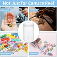 thumbnail image 5 of 10Pcs Plastic Empty Film Canister with Lids Tutuviw Camera Reel Container Storage Case Plastic Film Canister Holder Empty Camera Reel Storage Containers for Small Accessories Fish Hook, 5 of 8