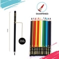 thumbnail image 3 of Pointer Premium Colored Pencils, 12 Count, Bright Colors, Pre-Sharpened, Storage Tin, 3 of 6