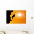 thumbnail image 1 of Rock Climbing Wall Decal by Wallmonkeys Peel and Stick Graphic (18 in W x 12 in H) WM124989, 1 of 4