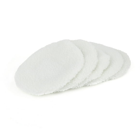 5Pcs 9-10 Pulgadas Felpa Suave Coche Cera Pulido Almohadilla Cubierta