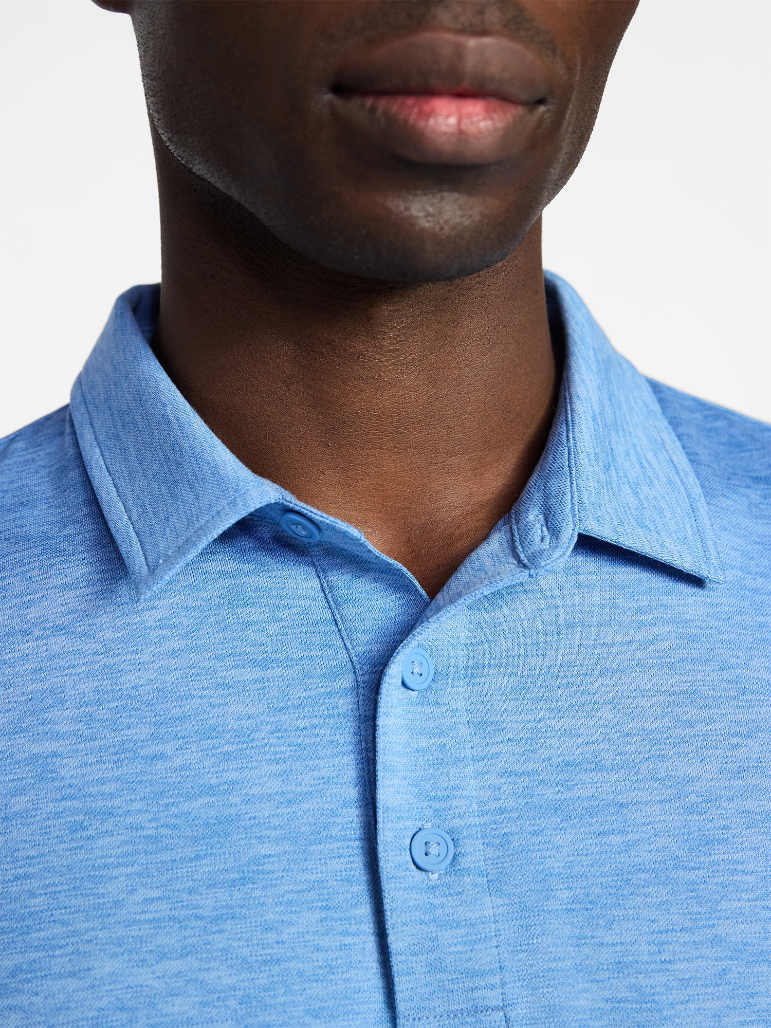 George Men's & Big Men's Relaxed Fit Short Sleeve Stretch Polo Shirt, Sizes S-5XL