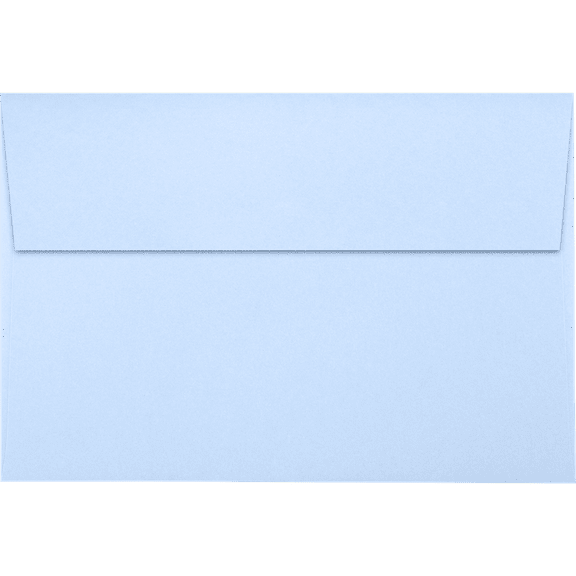 LUXPaper A8 Invitation Envelopes w/Peel & Press, 5 1/2 x 8 1/8, Baby Blue, 50 Pack