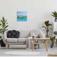 thumbnail image 3 of Stupell Industries Abstract Blue Water Abstract Painting Gallery Wrapped Canvas Print Wall Art, 17 x 17, 3 of 8