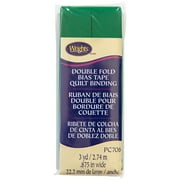 Wrights 7/8" Emerald Quilt Binding, 3 yd
