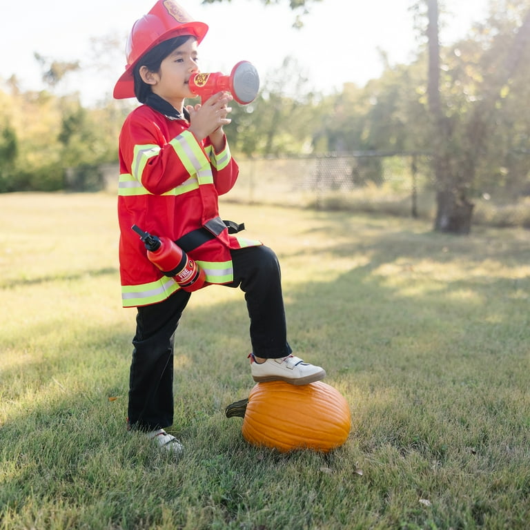  Melissa & Doug Construction Worker Role Play Costume Dress-Up  Set (6 pcs) : Melissa & Doug: Toys & Games