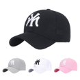 thumbnail image 2 of Gorras de béisbol de moda para hombres y mujeres, sombreros Snapback ajustables para deportes al aire libre, sombreros de Hip Hop, colores sólidos de moda Fivean unisex, 2 of 2